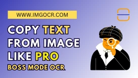 title text How to Copy Text from Image Effortlessly (Complete Step by Step Guide) blog with icon